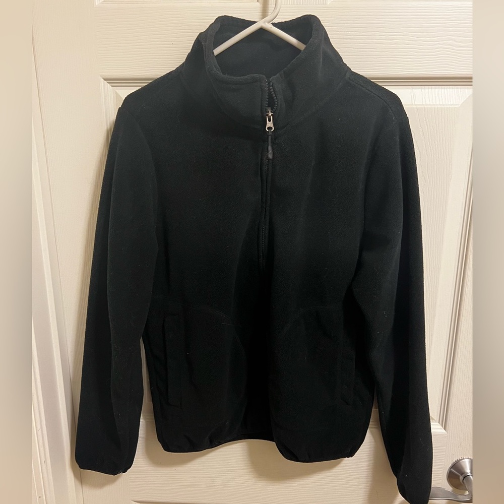 Black Zip Up Fleece